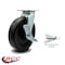 Service Caster 8 Inch Polyolefin Caster with Ball Bearing and Brake/Swivel Lock SCC-30CS820-POB-TLB-BSL - alternate 2